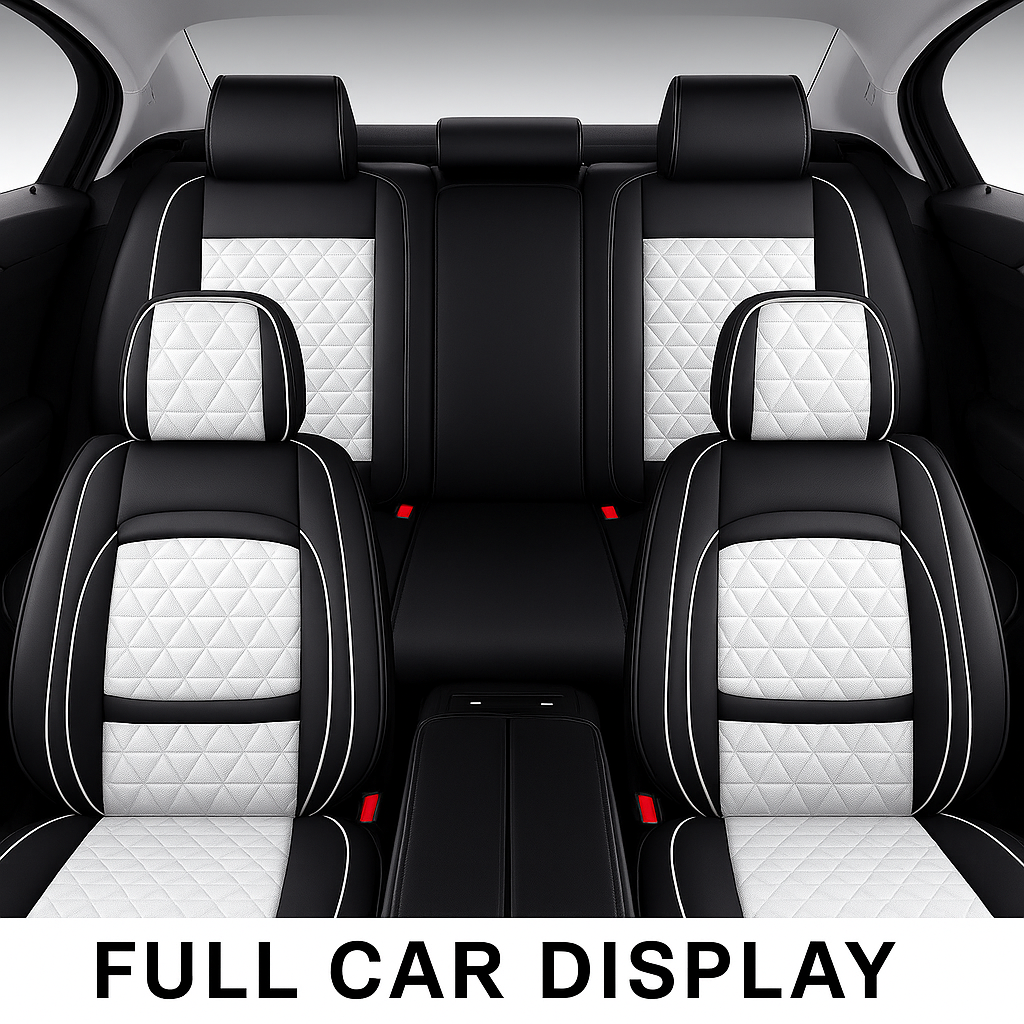 Premium Leather Seat Covers For 7 Seats