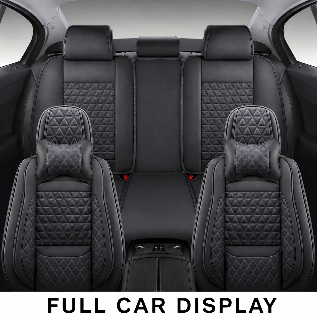 Premium Leather Seat Covers For 7 Seats