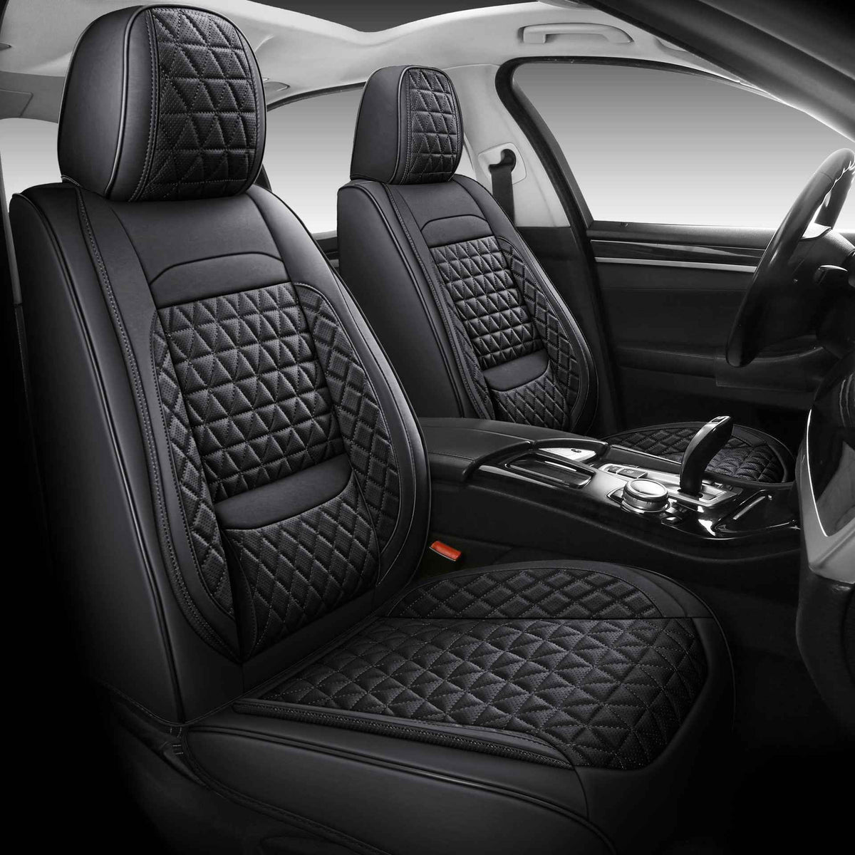 Premium Leather Seat Covers For 7 Seats
